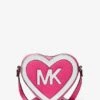 Michael Kors FAUX LEATHER HEART KIDS CROSSBODY BAG -Fashion Comprehensive 10151 0650 1