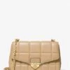 Michael Kors SOHO LARGE QUILTED LEATHER SHOULDER BAG -Fashion Comprehensive 30F0L1SL3L 0220 1