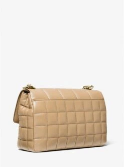 Michael Kors SOHO EXTRA-LARGE QUILTED LEATHER SHOULDER BAG -Fashion Comprehensive 30F0L1SL4L 0220 3