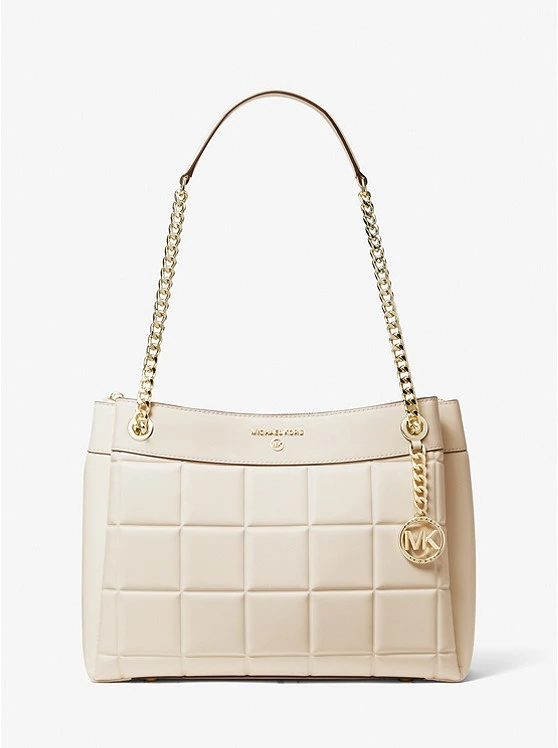 Michael Kors SUSAN MEDIUM QUILTED LEATHER SHOULDER BAG 3 Michael Kors SUSAN MEDIUM QUILTED LEATHER SHOULDER BAG