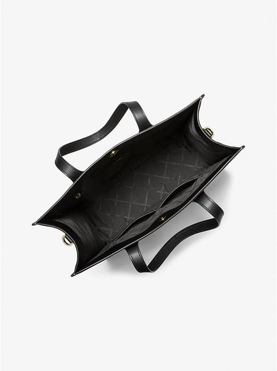 Michael Kors KEMPNER LARGE LOGO STRIPE TOTE BAG 4 Michael Kors KEMPNER LARGE LOGO STRIPE TOTE BAG - Image 2