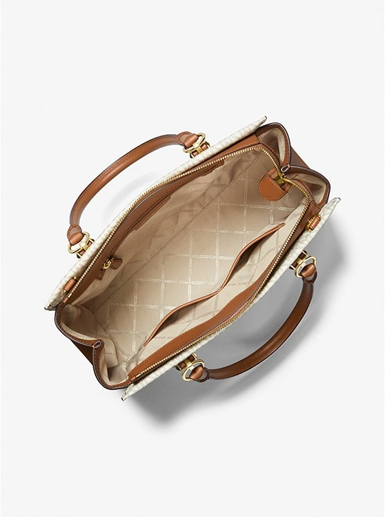 Michael Kors MARILYN LARGE LOGO SATCHEL 4 Michael Kors MARILYN LARGE LOGO SATCHEL - Image 2