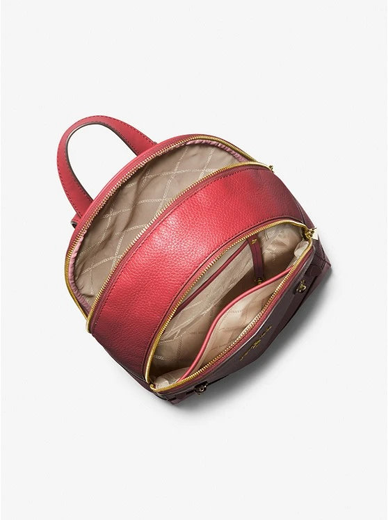 Michael Kors BROOKLYN MEDIUM PEBBLED LEATHER BACKPACK 4 Michael Kors BROOKLYN MEDIUM PEBBLED LEATHER BACKPACK - Image 2