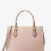 Michael Kors MARILYN LARGE COLOR-BLOCK SAFFIANO LEATHER SATCHEL -Fashion Comprehensive 30S3G6AS3L 2096 1