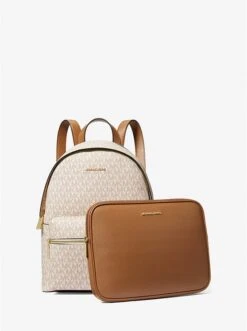 Michael Kors SALLY MEDIUM 2-IN-1 LOGO AND FAUX LEATHER BACKPACK 11 Michael Kors SALLY MEDIUM 2-IN-1 LOGO AND FAUX LEATHER BACKPACK -Fashion Comprehensive 30S3GYDB6B 1546 8
