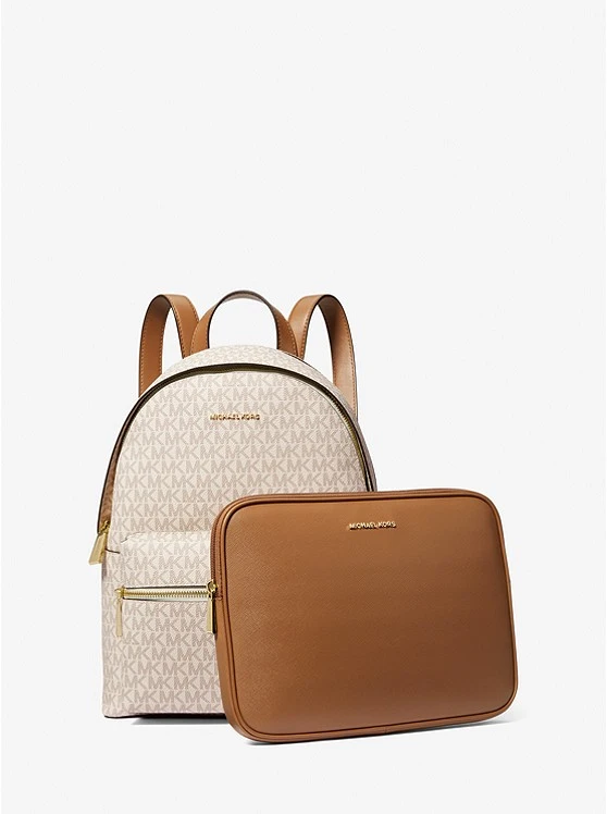 Michael Kors SALLY MEDIUM 2-IN-1 LOGO AND FAUX LEATHER BACKPACK 7 Michael Kors SALLY MEDIUM 2-IN-1 LOGO AND FAUX LEATHER BACKPACK - Image 5
