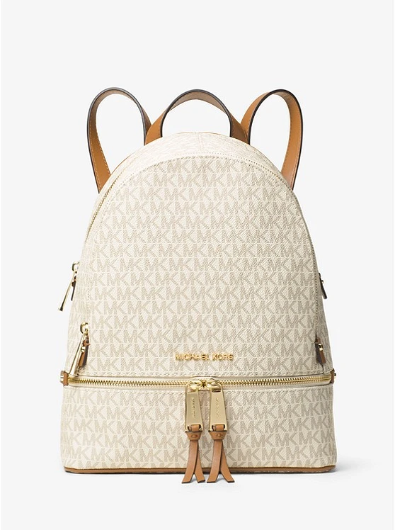 Michael Kors RHEA MEDIUM LOGO BACKPACK 3 Michael Kors RHEA MEDIUM LOGO BACKPACK