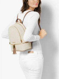 Michael Kors RHEA MEDIUM LOGO BACKPACK 7 Michael Kors RHEA MEDIUM LOGO BACKPACK -Fashion Comprehensive 30S7GEZB1B 0150 4