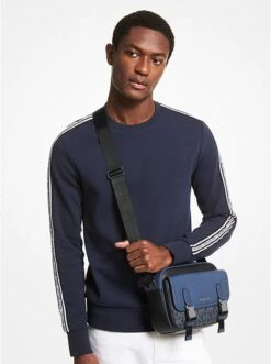 Michael Kors HUDSON LARGE LEATHER CROSSBODY BAG -Fashion Comprehensive 33H1LHDC9V 2882 4