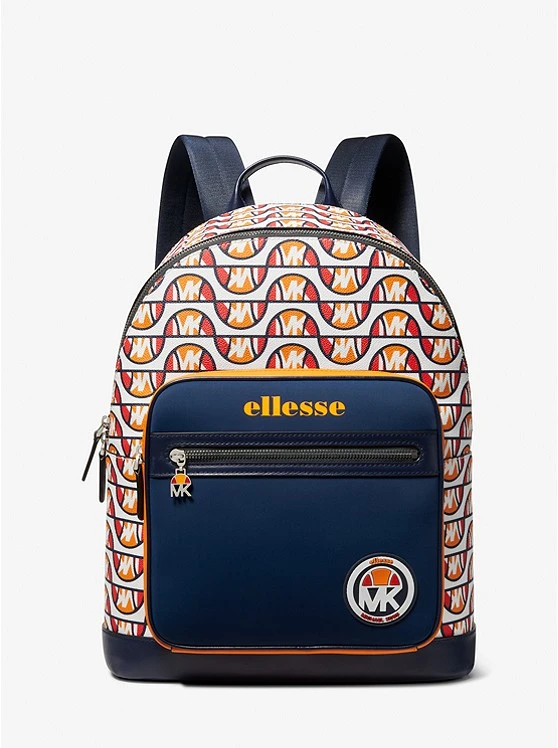 Michael Kors MK X ELLESSE HUDSON PRINTED CANVAS BACKPACK 3 Michael Kors MK X ELLESSE HUDSON PRINTED CANVAS BACKPACK