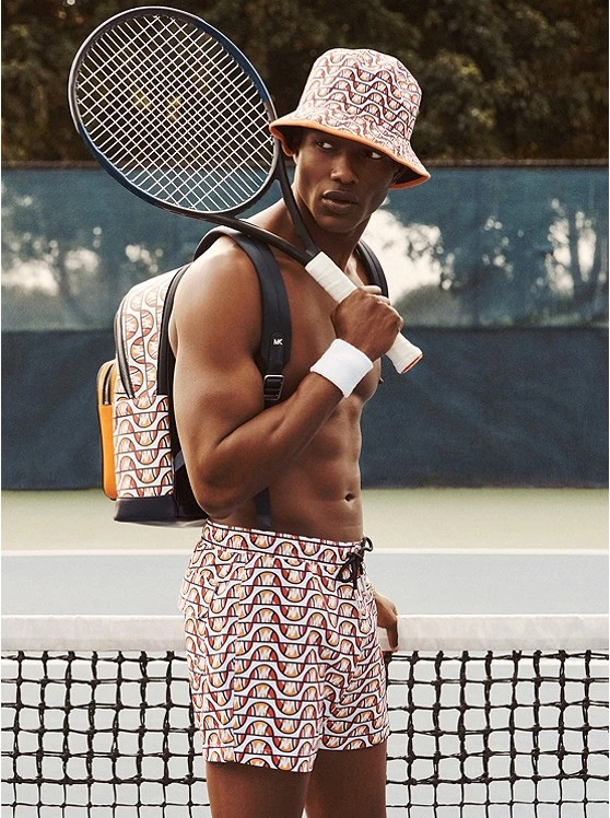 Michael Kors MK X ELLESSE HUDSON PRINTED CANVAS BACKPACK 6 Michael Kors MK X ELLESSE HUDSON PRINTED CANVAS BACKPACK - Image 4