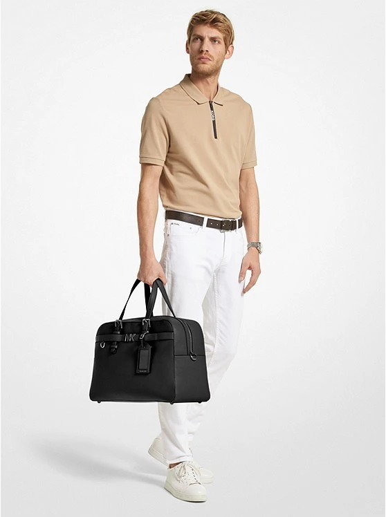 Michael Kors HUDSON PEBBLED LEATHER TRAVEL BAG 6 Michael Kors HUDSON PEBBLED LEATHER TRAVEL BAG - Image 4