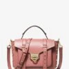 Michael Kors MANHATTAN MEDIUM LEATHER SATCHEL -Fashion Comprehensive 35F1GNCS6L 0674 1