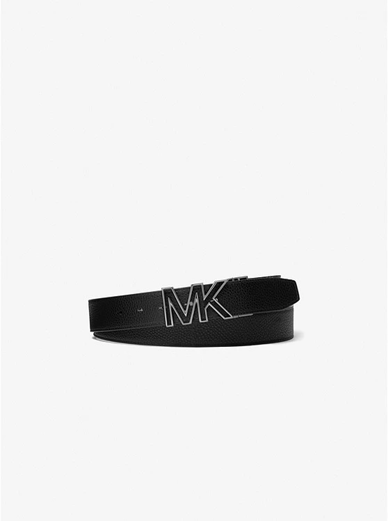 Michael Kors REVERSIBLE LOGO AND FAUX LEATHER BELT 4 Michael Kors REVERSIBLE LOGO AND FAUX LEATHER BELT - Image 2