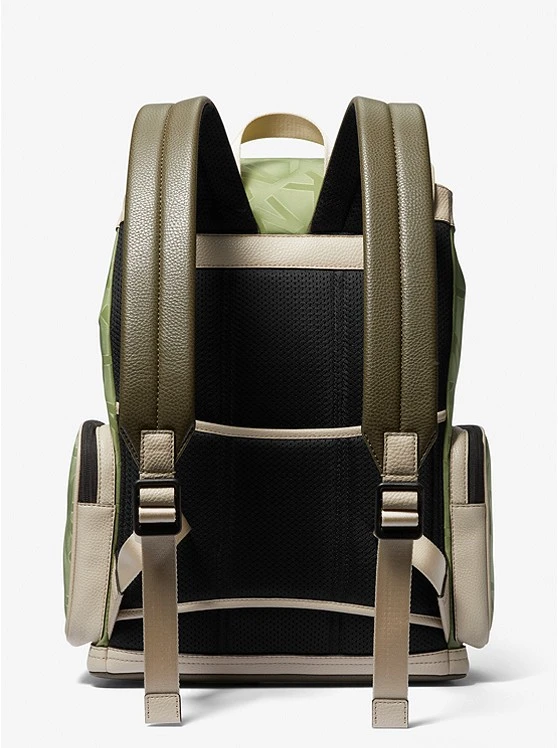 Michael Kors KENT LOGO JACQUARD NYLON UTILITY BACKPACK 5 Michael Kors KENT LOGO JACQUARD NYLON UTILITY BACKPACK - Image 3