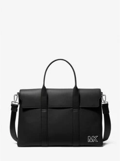 Michael Kors COOPER PEBBLED LEATHER BRIEFCASE