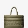 Michael Kors KENT QUILTED RECYCLED NYLON TOTE BAG -Fashion Comprehensive 37S3MKNT3O 0310 1