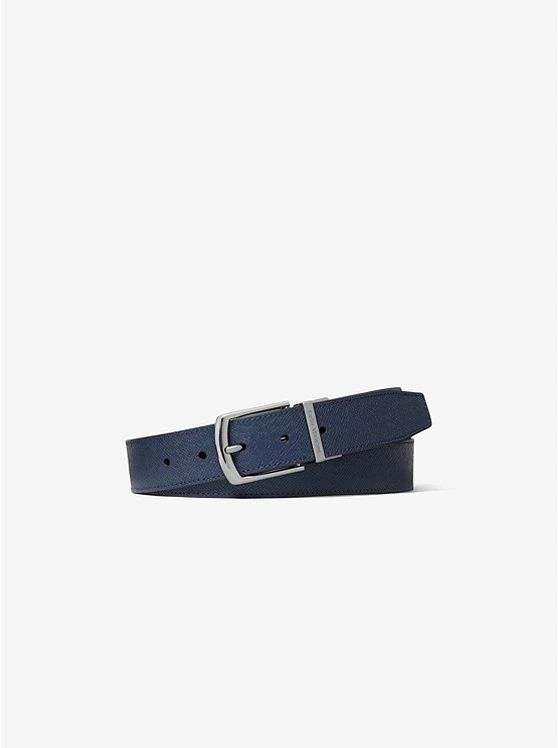 Michael Kors CROSSGRAIN LEATHER BELT 3 Michael Kors CROSSGRAIN LEATHER BELT