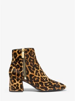 Michael Kors ALANE LEOPARD CALF HAIR ANKLE BOOT -Fashion Comprehensive 40F9ALME6H 4758 2