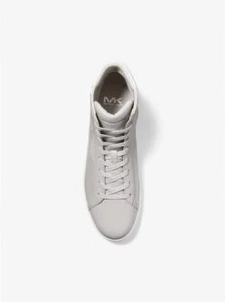 Michael Kors KEATING PEBBLED LEATHER HIGH-TOP SNEAKER -Fashion Comprehensive 42F2KEFP5L 1833 5