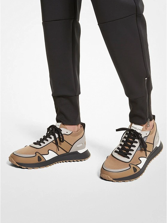 Michael Kors MILES KNIT AND RUBBER TRAINER 7 Michael Kors MILES KNIT AND RUBBER TRAINER - Image 5