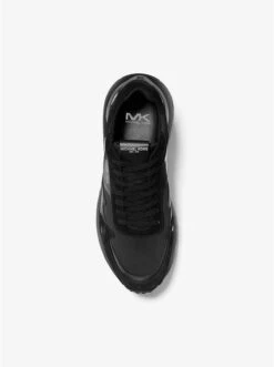 Michael Kors MILES SUEDE AND SCUBA TRAINER -Fashion Comprehensive 42F9MIFS1S 0001 5