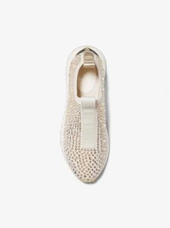 Michael Kors BODIE EMBELLISHED MESH SLIP-ON TRAINER -Fashion Comprehensive 43F1BDFP5D 0141 5