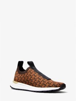 Michael Kors BODIE LOGO JACQUARD SLIP-ON TRAINER