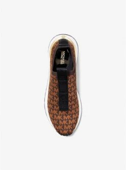 Michael Kors BODIE LOGO JACQUARD SLIP-ON TRAINER -Fashion Comprehensive 43F2BDFP1Y 0200 5