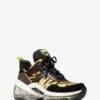 Michael Kors OLYMPIA EXTREME MIXED-MEDIA TRAINER -Fashion Comprehensive 43F2OLFS1H 0001 1
