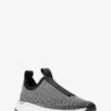 Michael Kors BODIE EMBELLISHED STRETCH KNIT SLIP-ON TRAINER -Fashion Comprehensive 43R3BDFP2D 0001 1