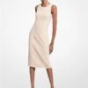 Michael Kors STRETCH WOOL BOUCLÉ SHEATH DRESS -Fashion Comprehensive 447DKU502 7270 1