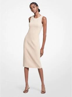 Michael Kors STRETCH WOOL BOUCLÉ SHEATH DRESS