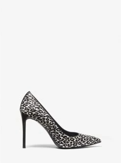 Michael Kors GRETEL LEOPARD PRINT CALF HAIR PUMP -Fashion Comprehensive 46S1GRHP2H 0018 2