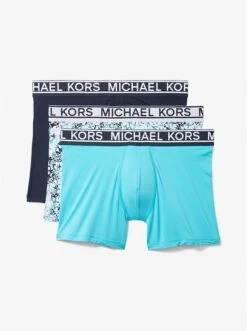 Michael Kors 3-PACK STRETCH NYLON TRUNKS -Fashion Comprehensive 6F21X11133 0436 5