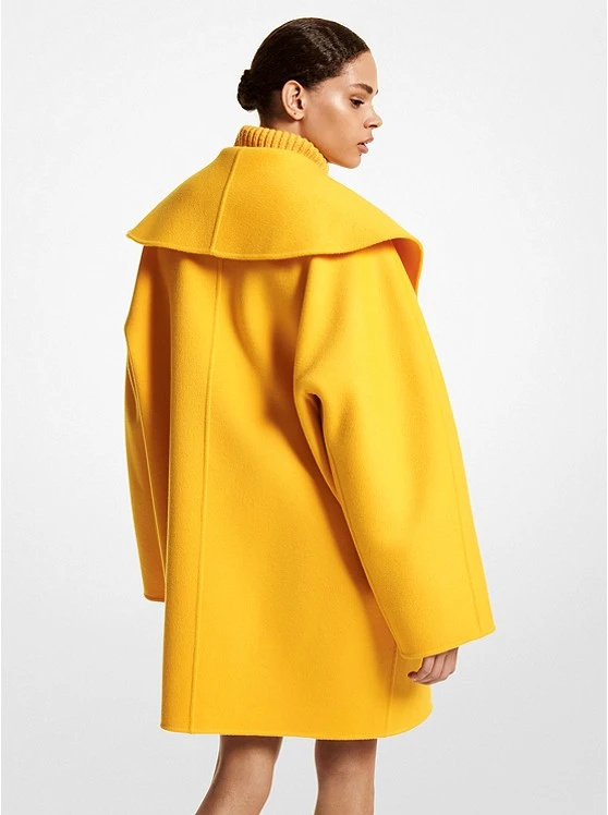 Michael Kors DOUBLE FACED WOOL MELTON CLUTCH COAT 4 Michael Kors DOUBLE FACED WOOL MELTON CLUTCH COAT - Image 2