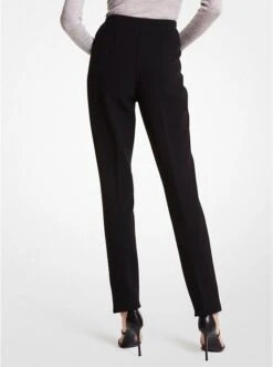 Michael Kors STRETCH WOOL CIGARETTE PANTS -Fashion Comprehensive BP370F0078 0001 2