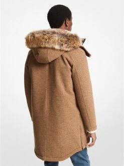 Michael Kors TATTERSALL WOVEN PARKA -Fashion Comprehensive CF1201U34Y 1220 2