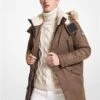 Michael Kors FAUX FUR TRIM WOVEN PARKA -Fashion Comprehensive CF2201U3Q1 3564 1