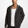 Michael Kors REVERSIBLE LOGO COTTON BLEND ZIP-UP HOODIE -Fashion Comprehensive CF2513N5MF 0001 1