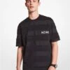 Michael Kors STRIPED LOGO TERRY T-SHIRT -Fashion Comprehensive CF2517178V 0001 1