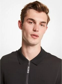 Michael Kors HALF-ZIP POLO SHIRT -Fashion Comprehensive CS150721ZE 0001 3