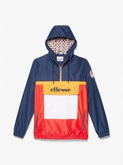 Michael Kors MK X ELLESSE COLOR-BLOCK WOVEN WINDBREAKER JACKET -Fashion Comprehensive CS2203S5KE 9123 5