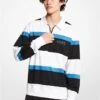 Michael Kors STRIPED COTTON JERSEY RUGBY SWEATER -Fashion Comprehensive CS250PJ5E2 3090 1