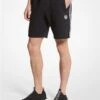 Michael Kors LOGO TAPE COTTON BLEND SHORTS -Fashion Comprehensive CS250QE5MF 0001 1