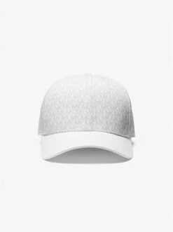 Michael Kors LOGO PRINT COTTON BASEBALL HAT