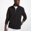 Michael Kors COTTON BLEND HALF-ZIP SWEATER -Fashion Comprehensive CS351N18DK 0001 1