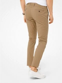 Michael Kors SKINNY-FIT STRETCH-COTTON CHINO PANTS -Fashion Comprehensive CS93CTJ4JJ 0250 2