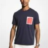 Michael Kors SCATTER LOGO COTTON JERSEY T-SHIRT -Fashion Comprehensive CU2510SFV4 0436 1