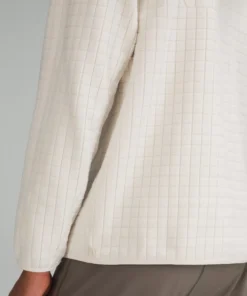 LULULEMON LAB TEXTURED-GRID FLEECE HOODIE -Fashion Comprehensive LM3CUSS 060088 5